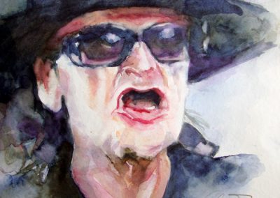 1359 Udo Lindenberg Aquarell